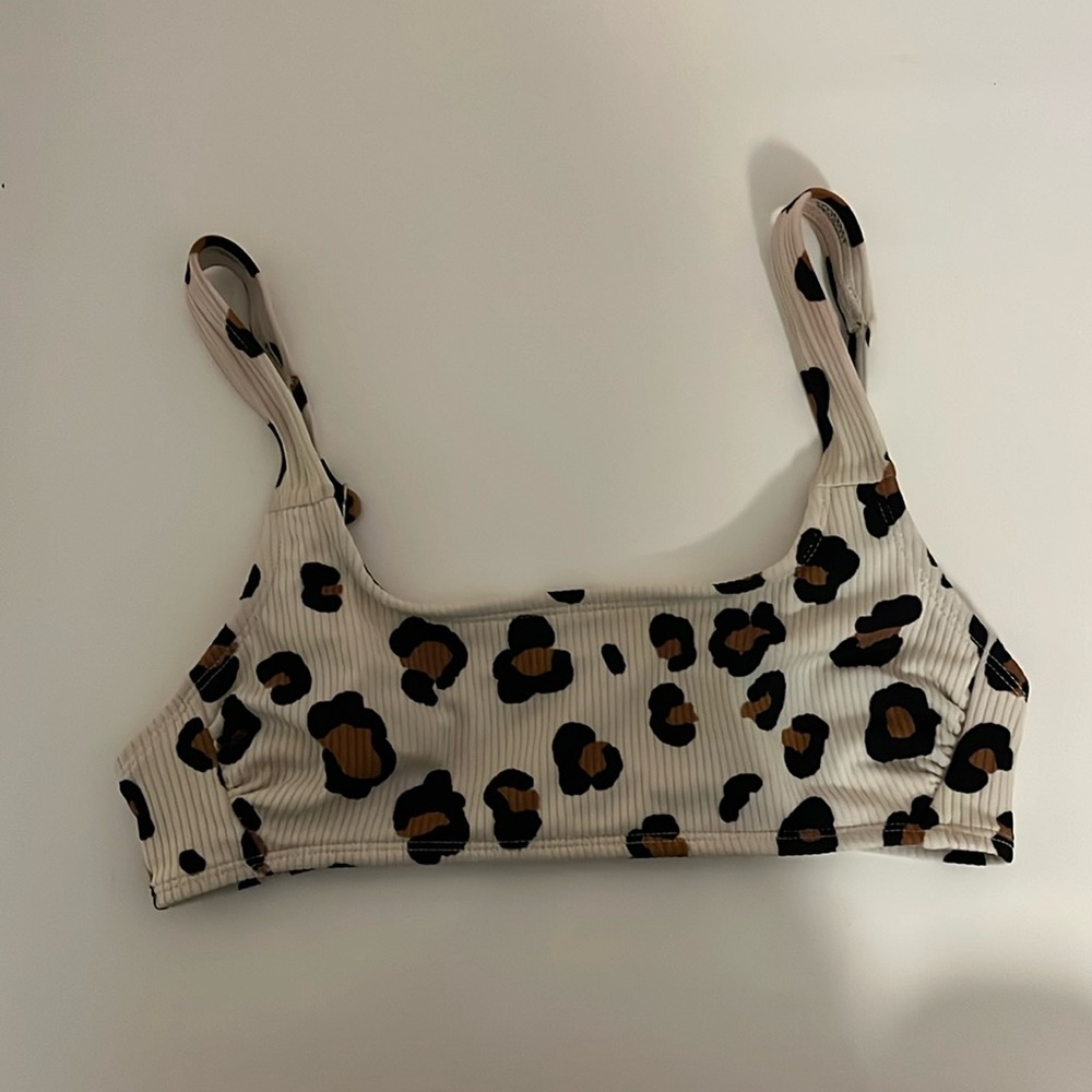 Target cheetah print bikini top